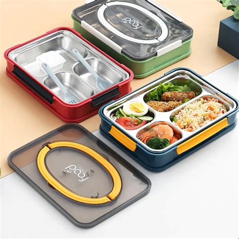 leak proof stainless steel lunch box|microwave safe lunch box containers.